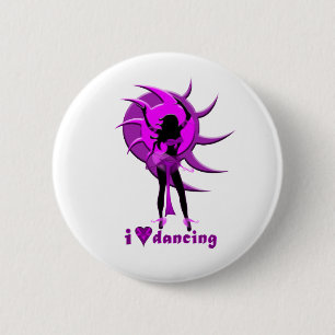 Badge Rond 5 Cm Danseur *Onca*