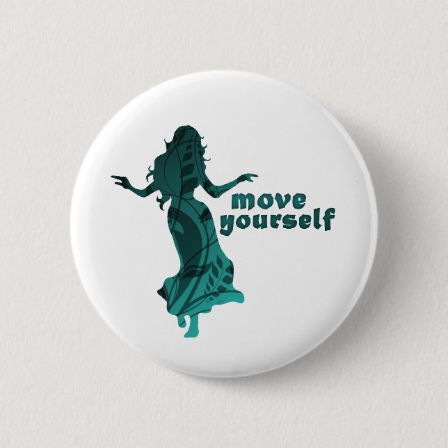 Badge Rond 5 Cm Danseur *Tonia* (Devant)