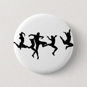 BADGE ROND 5 CM DANSEURS