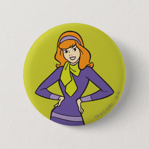 Badge Rond 5 Cm Daphne Hands sur les hanches