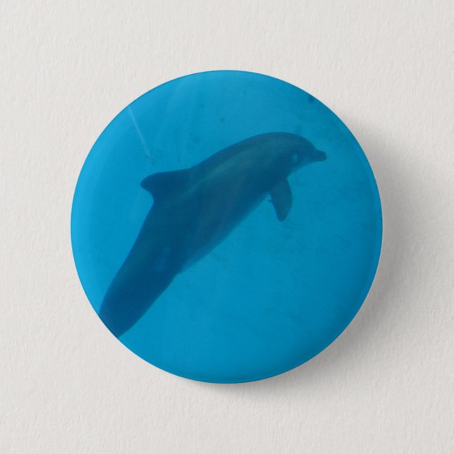 Badge Rond 5 Cm dauphin (Devant)