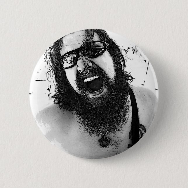 Badge Rond 5 Cm Dave (Devant)