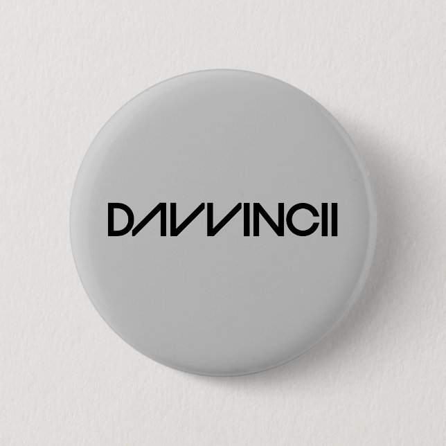 Badge Rond 5 Cm Davvincii (Devant)