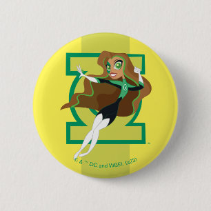 Badge Rond 5 Cm DC Super Hero Girls Green Lantern