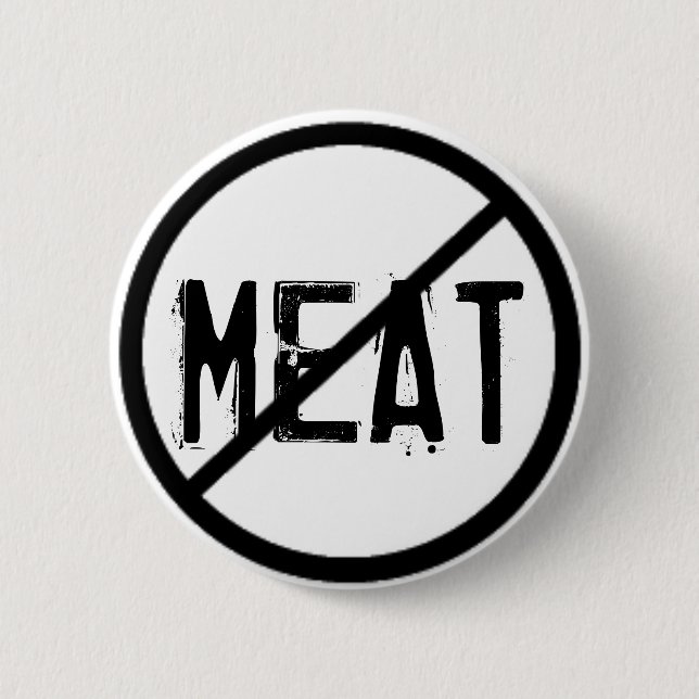 Badge Rond 5 Cm De biffer viande (Devant)