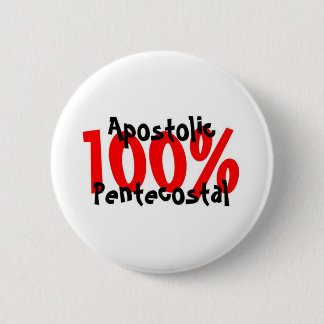 Badge Rond 5 Cm De la pentecôte apostolique de 100%