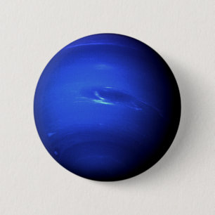 Badge Rond 5 Cm ~ de NEPTUNE de PLANÈTE (système solaire)