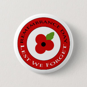 Badge Rond 5 Cm De peur que nous oubliions - insigne