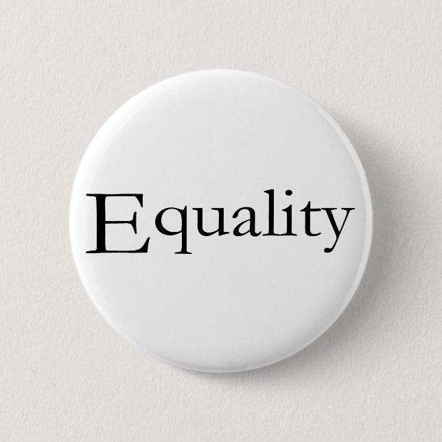 Badge Rond 5 Cm déboutonnez votre égalité (Devant)