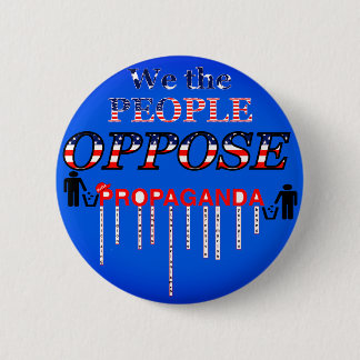 Badge Rond 5 Cm Déchiquetez la propagande MAGA