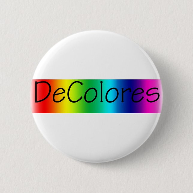 Badge Rond 5 Cm DeColores (Devant)