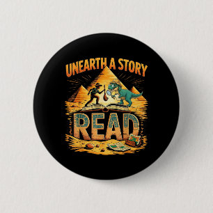 Badge Rond 5 Cm Découvrez une histoire à lire Lecture estivale 202
