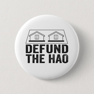 Badge Rond 5 Cm Défendre l'Association des propriétaires de maison