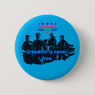 Badge Rond 5 Cm Défenseurs de la liberté Azure