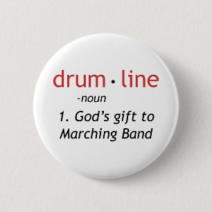 Badge Rond 5 Cm Définition de Drumline