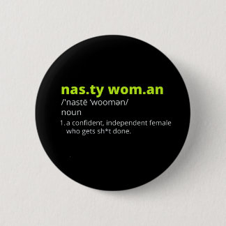 Badge Rond 5 Cm Définition du dictionnaire des femmes malignes