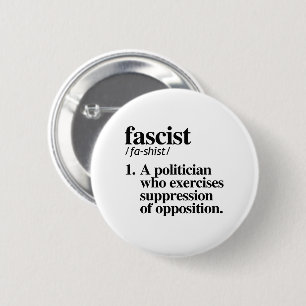 Badge Rond 5 Cm Définition fasciste