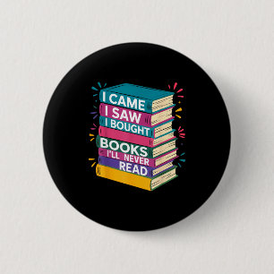 Badge Rond 5 Cm Définition Tsundoku bibliophile livresque amoureux