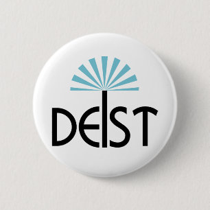 Badge Rond 5 Cm Déiste - bouton de déisme