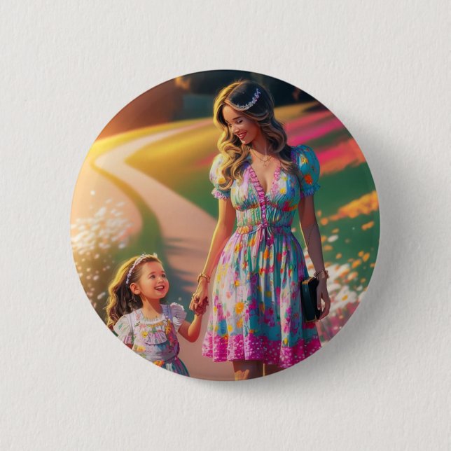 Badge Rond 5 Cm Delicado recuerdo (Devant)