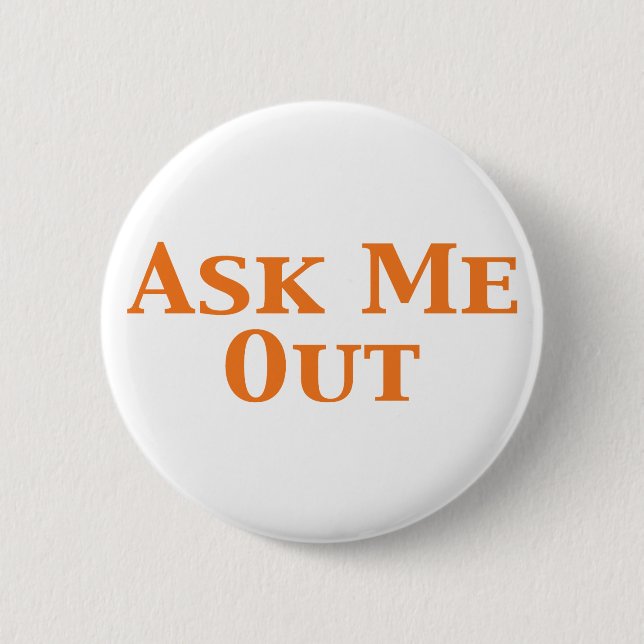 Badge Rond 5 Cm Demander-moi des cadeaux (Devant)
