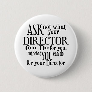 Badge Rond 5 Cm Demander non directeur