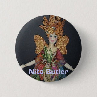 Badge Rond 5 Cm déménagement, maître d'hôtel de Nita