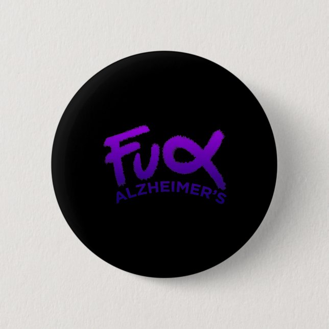 Badge Rond 5 Cm Démence (Devant)