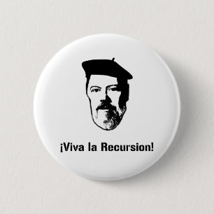 Badge Rond 5 Cm Dennis Ritchie : Récursion de La de vivats de ¡ !