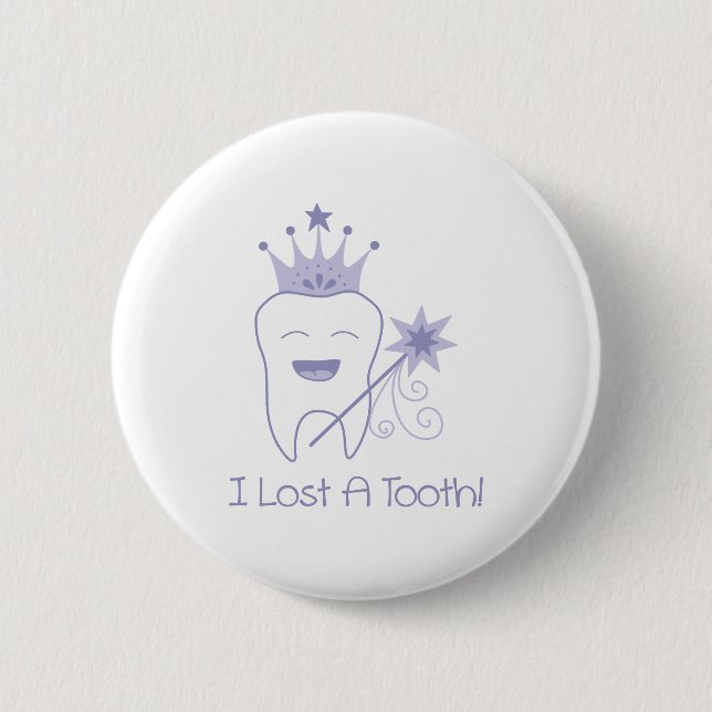 Badge Rond 5 Cm Dent (Devant)