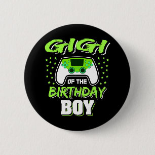 Badge Rond 5 Cm Des Décorations De Jeu Vidéo Pour Garçon Anniversa