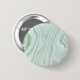 Badge Rond 5 Cm design élégant de marbre liquide peint à la main a