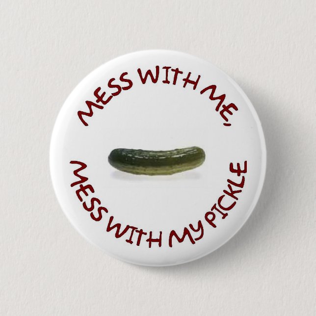 BADGE ROND 5 CM DÉSORDRE AVEC MOI (Devant)