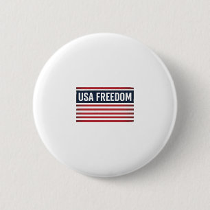 Badge Rond 5 Cm Dessin vectoriel de style drapeau patriotique de l