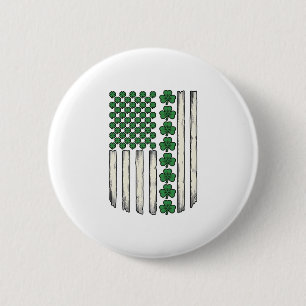 Badge Rond 5 Cm Dessin vectoriel vintage du drapeau américain Sham