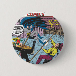 Badge Rond 5 Cm Dessins de détective #248