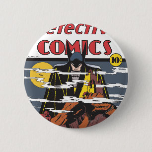 Badge Rond 5 Cm Dessins de détective #31