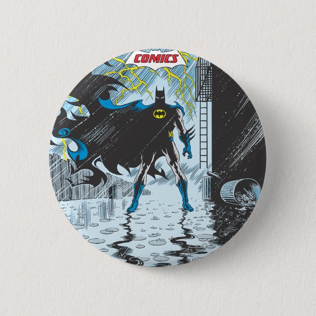 Badge Rond 5 Cm Dessins de détective #587 (Devant)