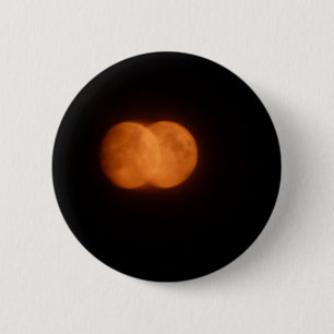 Badge Rond 5 Cm Deux lunes