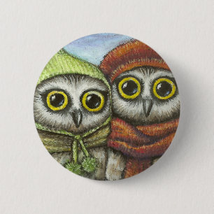 Badge Rond 5 Cm Deux soeurs