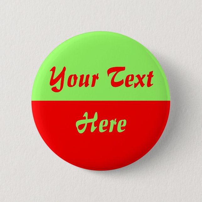Badge Rond 5 Cm Deux tons - 07 - Customisé (Devant)