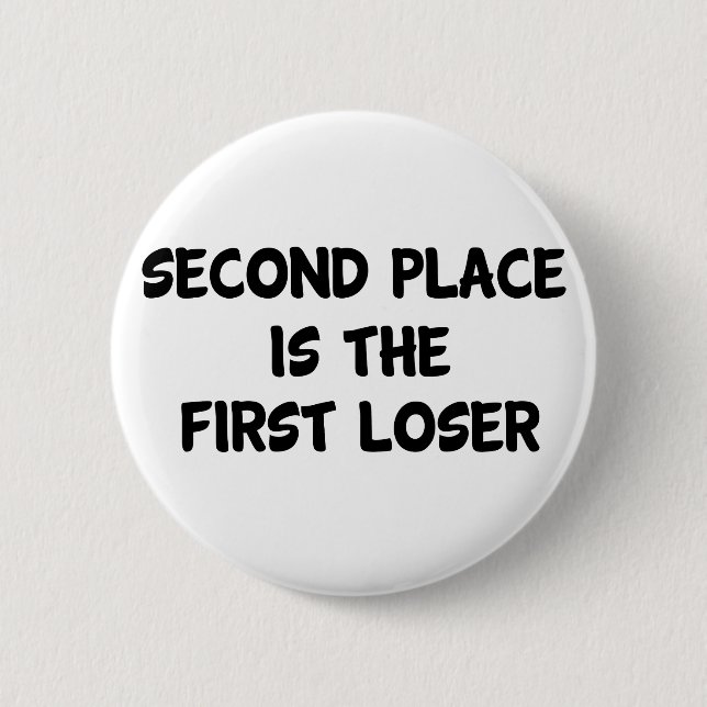 Badge Rond 5 Cm Deuxième endroit (Devant)