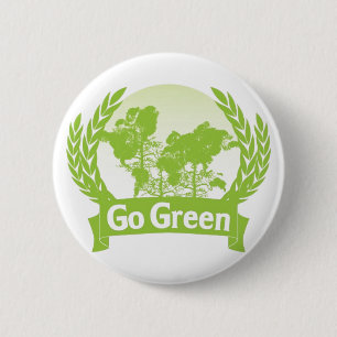 Badge Rond 5 Cm Devenez écolo