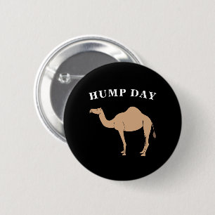 Badge Rond 5 Cm Devinez Quel Jour C'Est Hump Day Camel Desert Anim