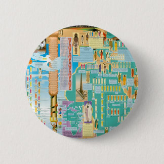 Badge Rond 5 Cm Diagramme biblique de généalogie