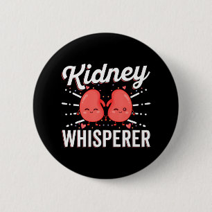 Badge Rond 5 Cm Dialyse amusante des patients du rein