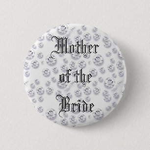 Badge Rond 5 Cm Diamants