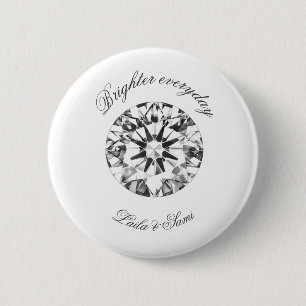Badge Rond 5 Cm Diamond Classic Round Briller ensemble 2026 -