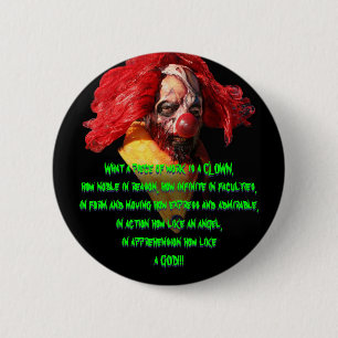 Badge Rond 5 Cm Dieu de ROTZO ! Bouton