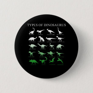 Badge Rond 5 Cm dinosaur